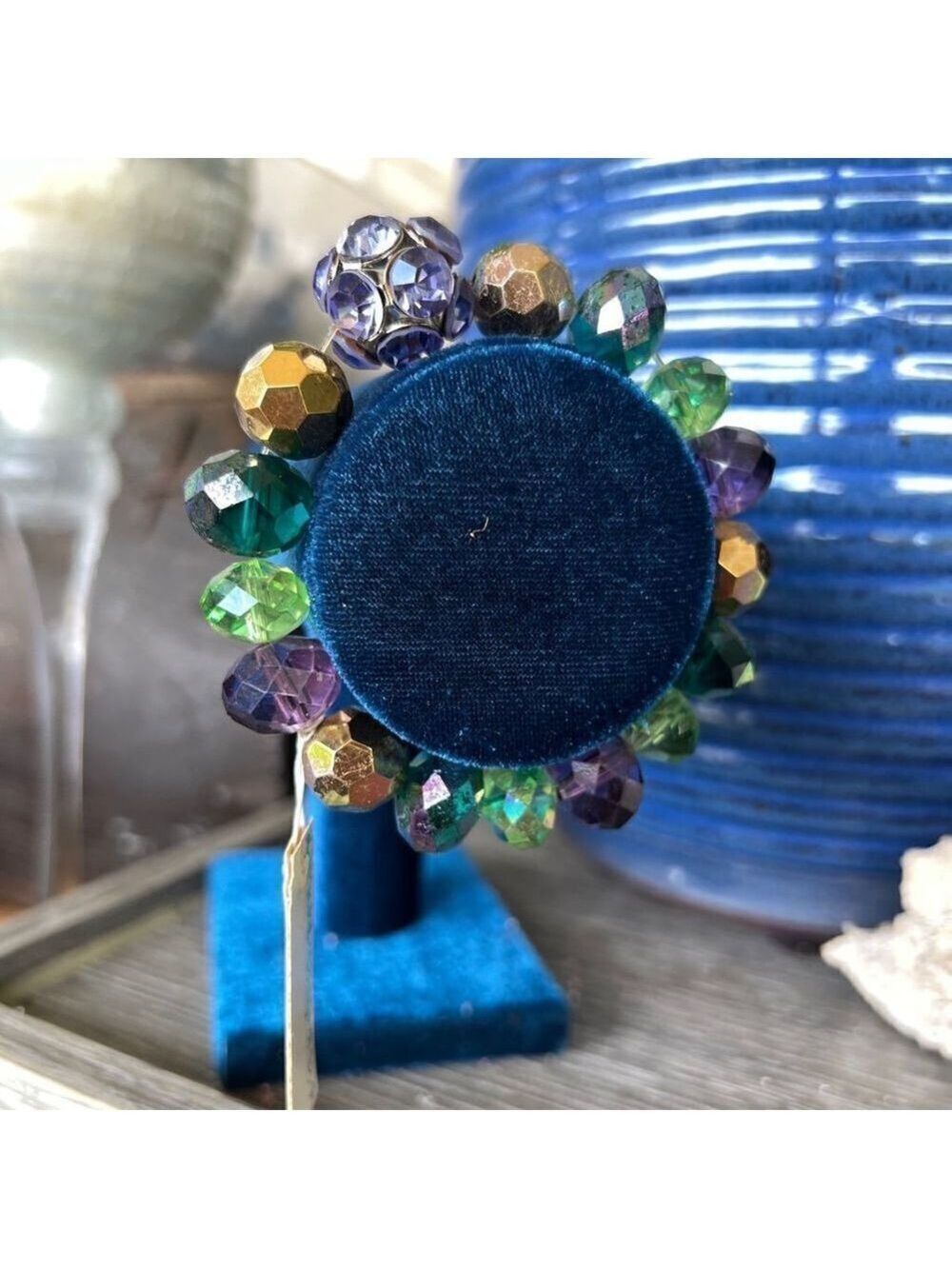 Jewel Tone Chunky Erica Lyons Fashion Bracelet $16ea / 3 for $25 - Picture 5 of 5